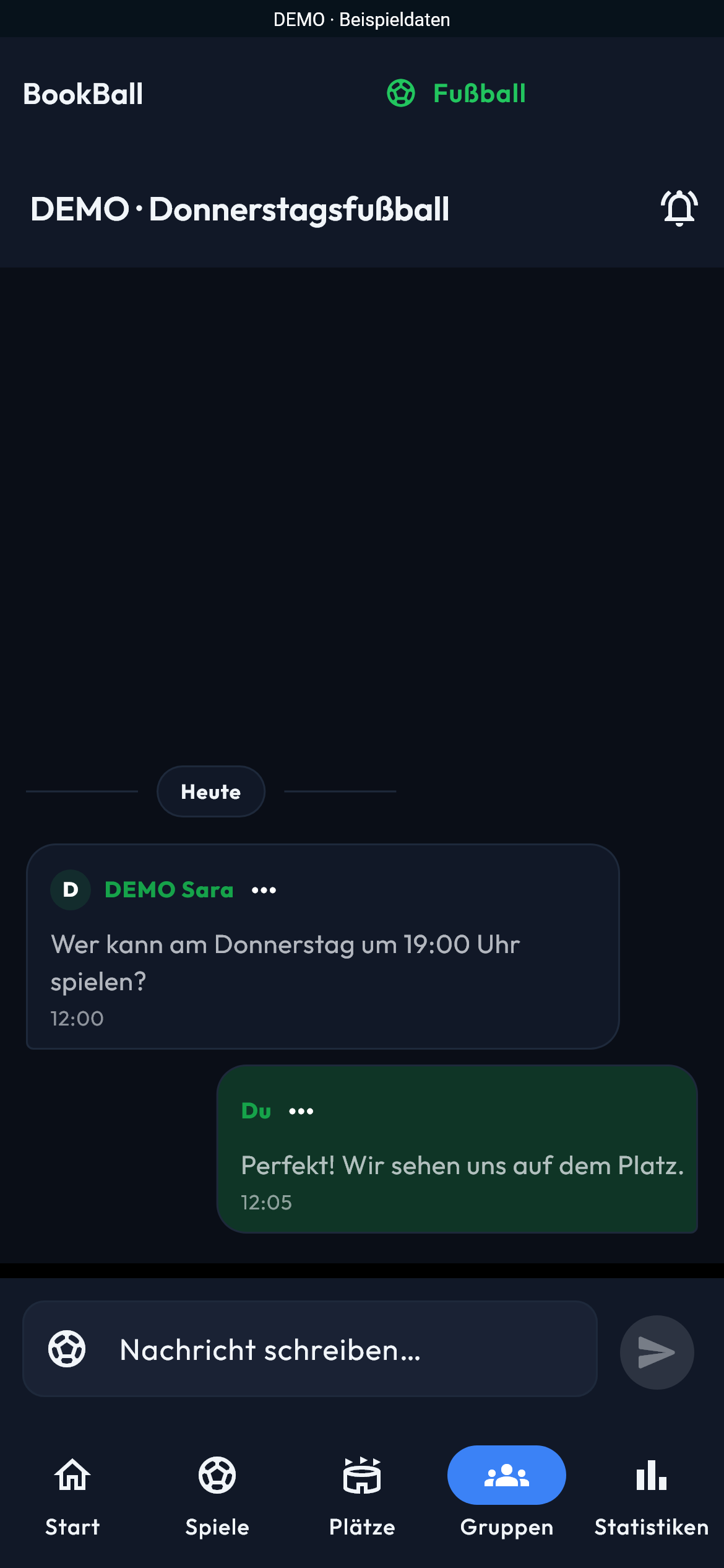Nachrichten und Hinweise