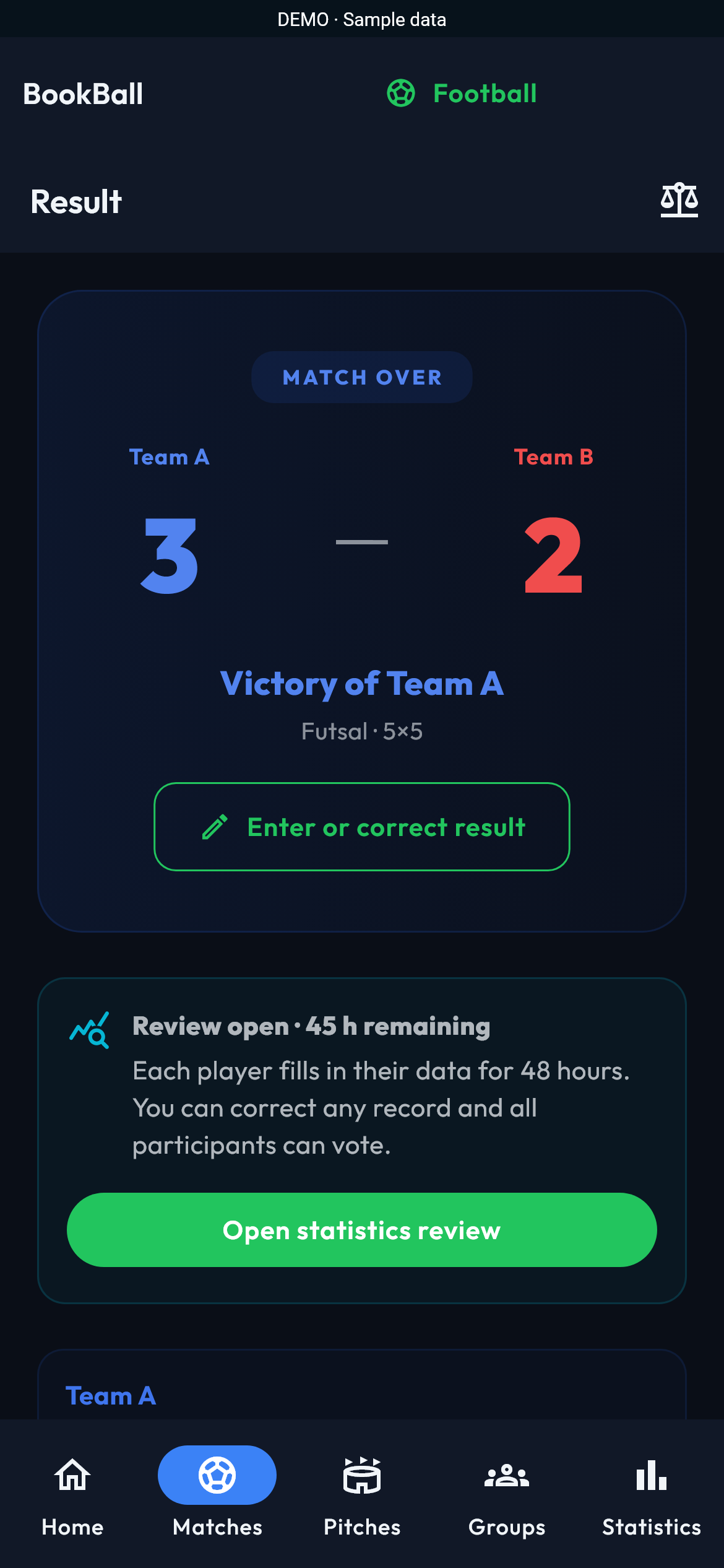 Results and MVP
