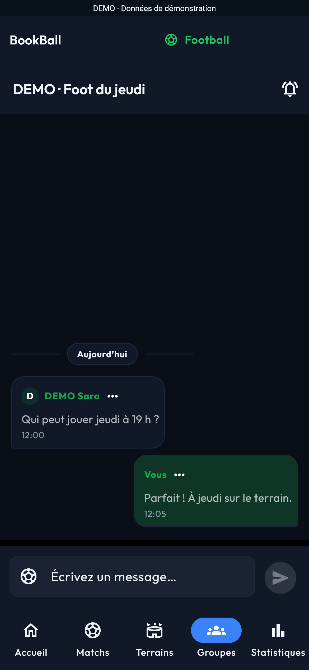 Messages et annonces